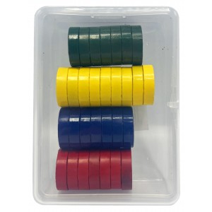 Magnety barevné 30ks-20mm PK73-23